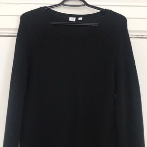 Gap cotton black sweater